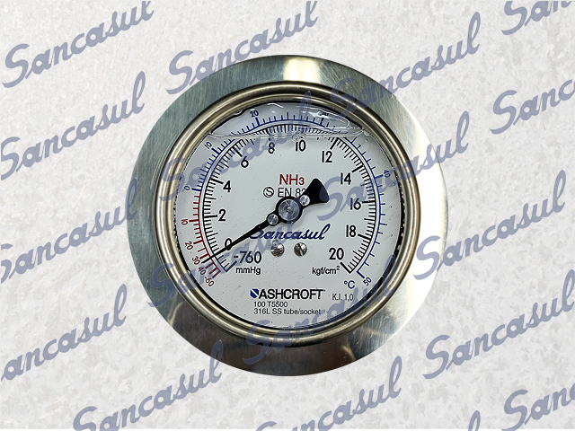 4&quot; - 1/21 PRESSURE GAUGE - NH3