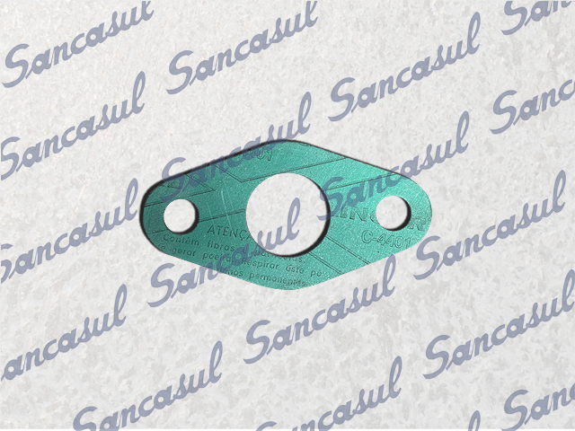 OVAL GASKET - 136X70X1,6 - 180