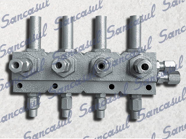 VALVE BLOCK CAP. REGULATION - 4 VALVE